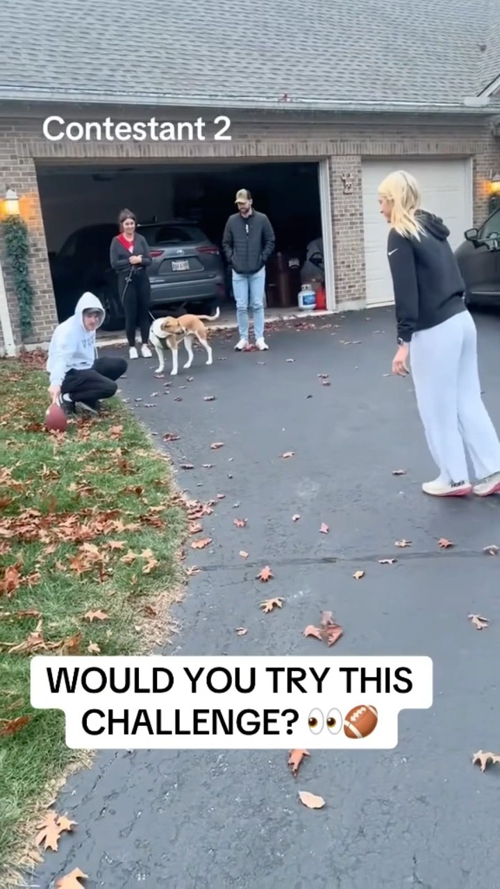 How you doing in this kick challenge? ?