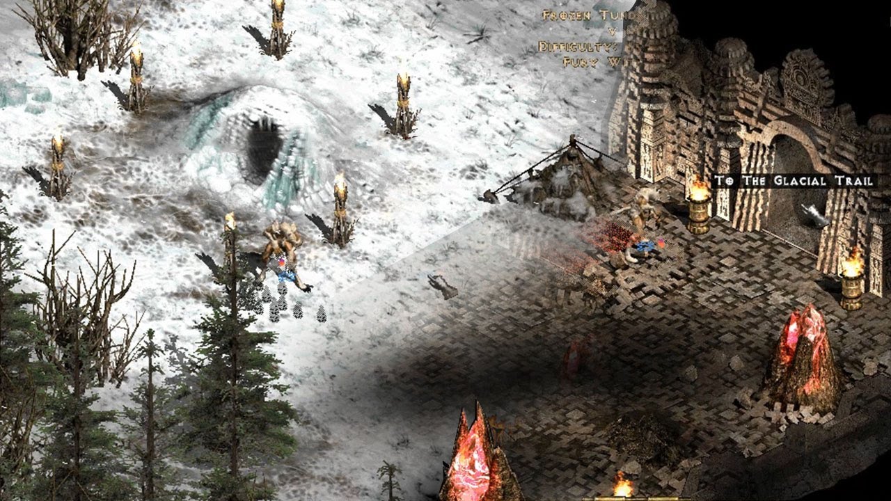 Diablo 2 Fury Within - Tìm map farm rune hang phù thuỷ, đường xuống