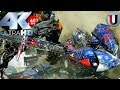 Optimus prime vs lockdown final battle scene transformers age of extinction 2014 clip imax 4k