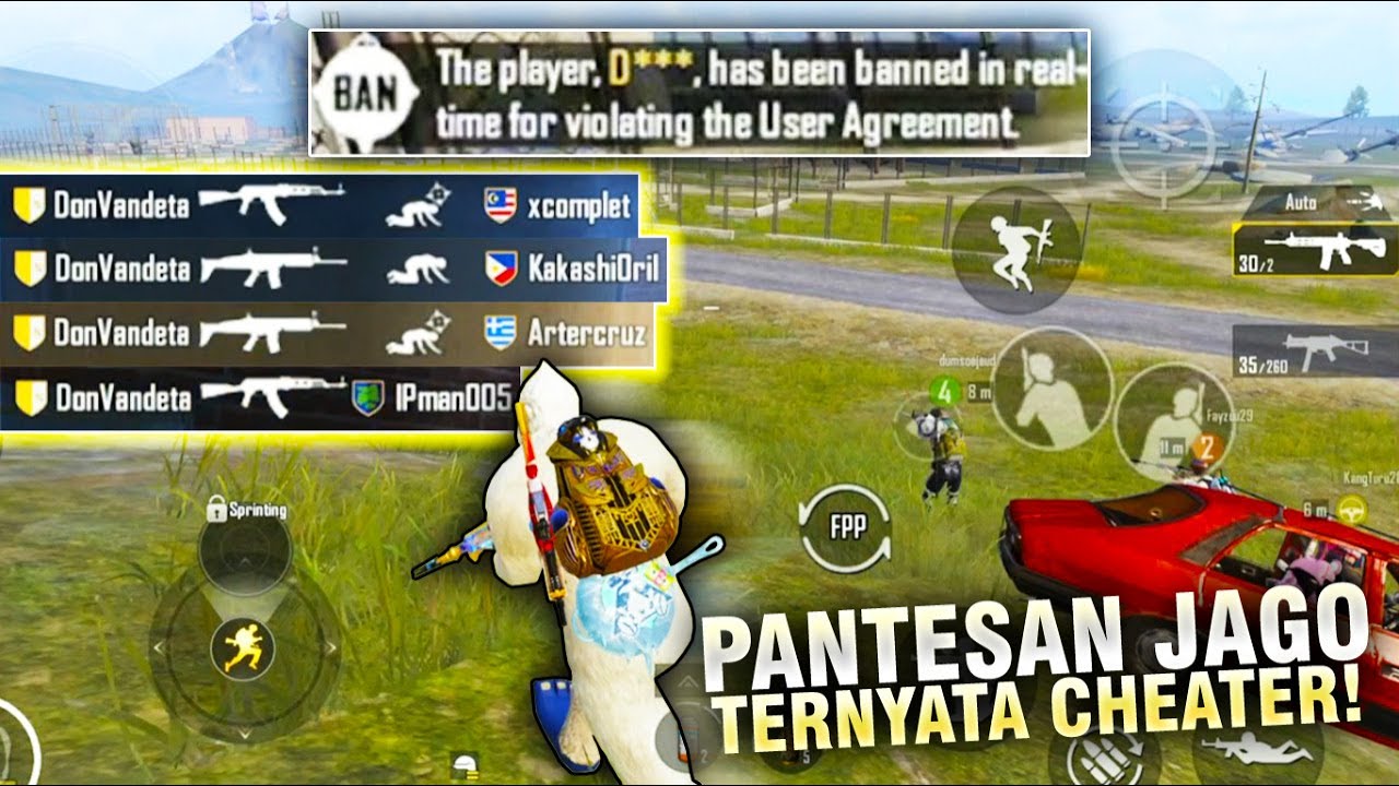 DARI AWAL JAGO BANGET, EH TERNYATA CH3ATER! DI BANNED 10 TAHUN! – PUBG MOBILE