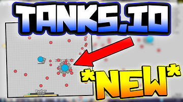 BEST *NEW* AGAR.IO GAME EVER!! ( Tanks.io / Diep.io Tips & Gameplay )