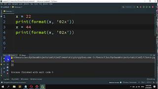 How to Convert decimal to hexadecimal in Python