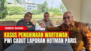 Journalist Insult Case, PWI Withdraws Report Against Hotman Paris | Sindo Siang | 07/29
