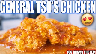 ANABOLIC GENERAL TSO'S CHICKEN | High Protein Bodybuilding Meal Prep Recipe