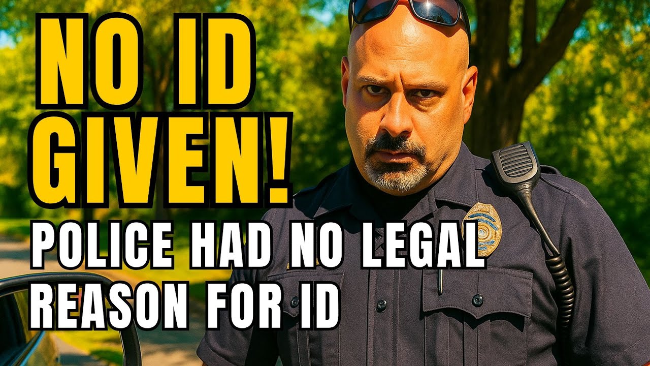 ID Refusal Destroys Traffic Stop! Officers Get Owned on the Spot - YouTube