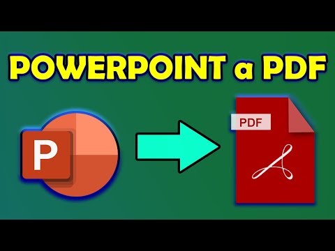 ➤ Convertir Documento POWERPOINT a PDF GRATIS ONLINE【Pasar de Power Point a PDF】 2022