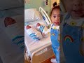 Siblings' first moment with the newborn goes viral 👶❤️ #siblings #babies #emotional
