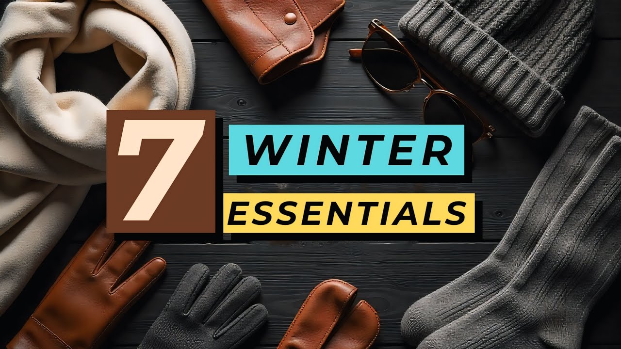 Топ-7 необходимых вещей для мужской зимней одежды, которые нельзя пропустить в этом году.