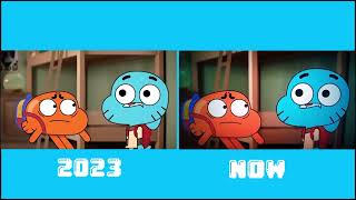 Gumball Dance Promo - Comparison (2023 & Now)