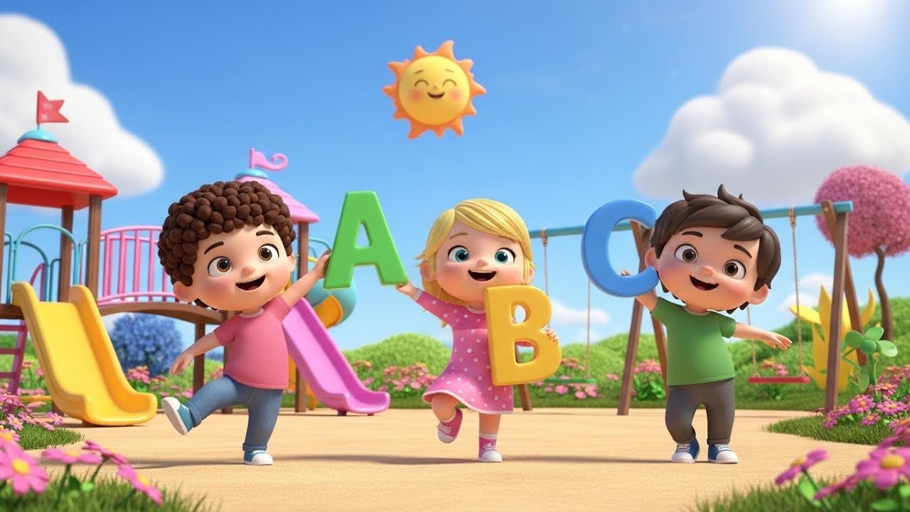 ABC Song for Kids | Fun 3D Disney-Style Alphabet Adventure!