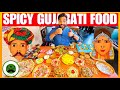 Spicy gujarati food tour   kathyawadi food  kismat kathiyawadi vadodara  veggie paaji