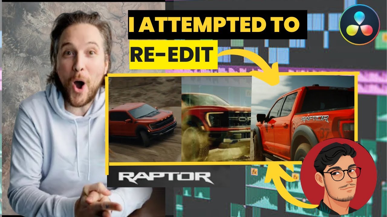 I ATTEMPTED TO RE-EDIT FORD RAPTOR 2021 COMMEERCIAL @ford