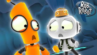 Where In Spelunk Are We? Full Episode Robot Adventures Rob The Robot & Friends - Funny Kids Tv