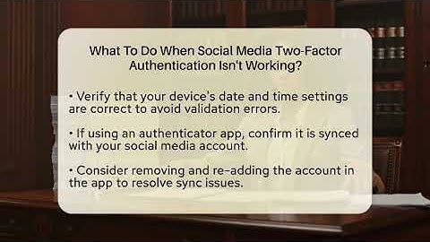 What To Do When Social Media Two-Factor Authentication Isn