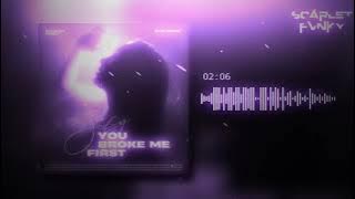 Download lagu VIRAL SOUND ONEONLEE : YOU BROKE ME FIRST (JJ REMIX SCFY)