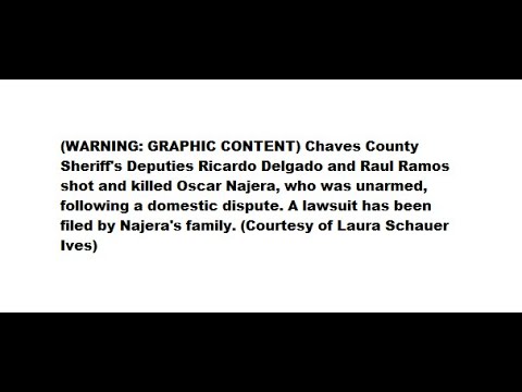 Fatal shooting of Oscar Najera in Roswell