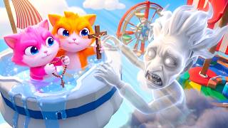 Full Can The SECRET WATER BASE Survive GHOST GRANNY! - I Am Cat Update