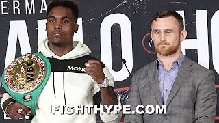 JERMALL CHARLO VS. DENNIS HOGAN FULL PRESS CONFERENCE \& FIRST FACE OFF IN NEW YORK