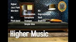 SQA Higher Music Jazz Funk tutorial for KHS music students