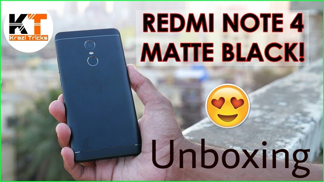 Mi Xiaomi Redmi Note 4 Hands On Unboxing
