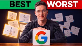 I Ranked Every Google Certificate from Best to Worst
