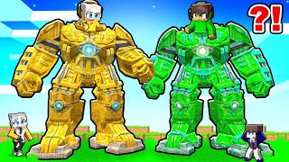 Siamo Diventati ARMATURE GIGANTI di IRON MAN su Minecraft!