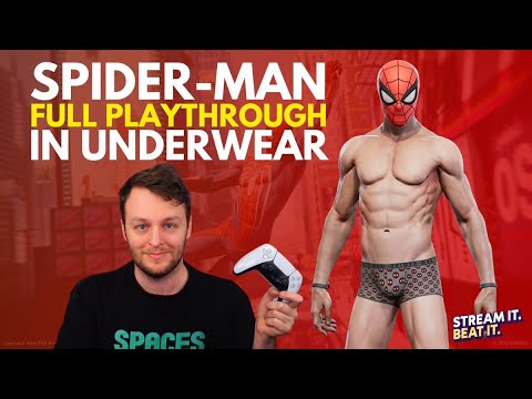 FULL UNDERWEAR PLAYTHROUGH  SPIDER-MAN REMASTERED 