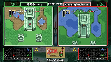 JSR2Gamers vs AmazingAmpharos, Race 3. ALTTP Randomizer Tournament Fall 2017