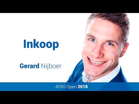 AFAS Open 2018 - Inkoop