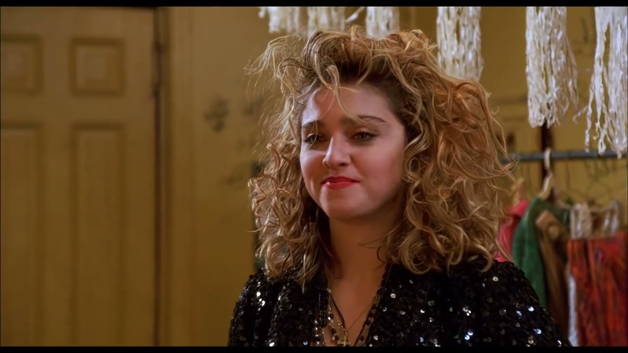 Madonna Desperately Seeking Susan 1985 scene 3 remastered 4k