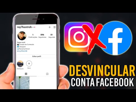 Como DESVINCULAR conta do Facebook com o Instagram