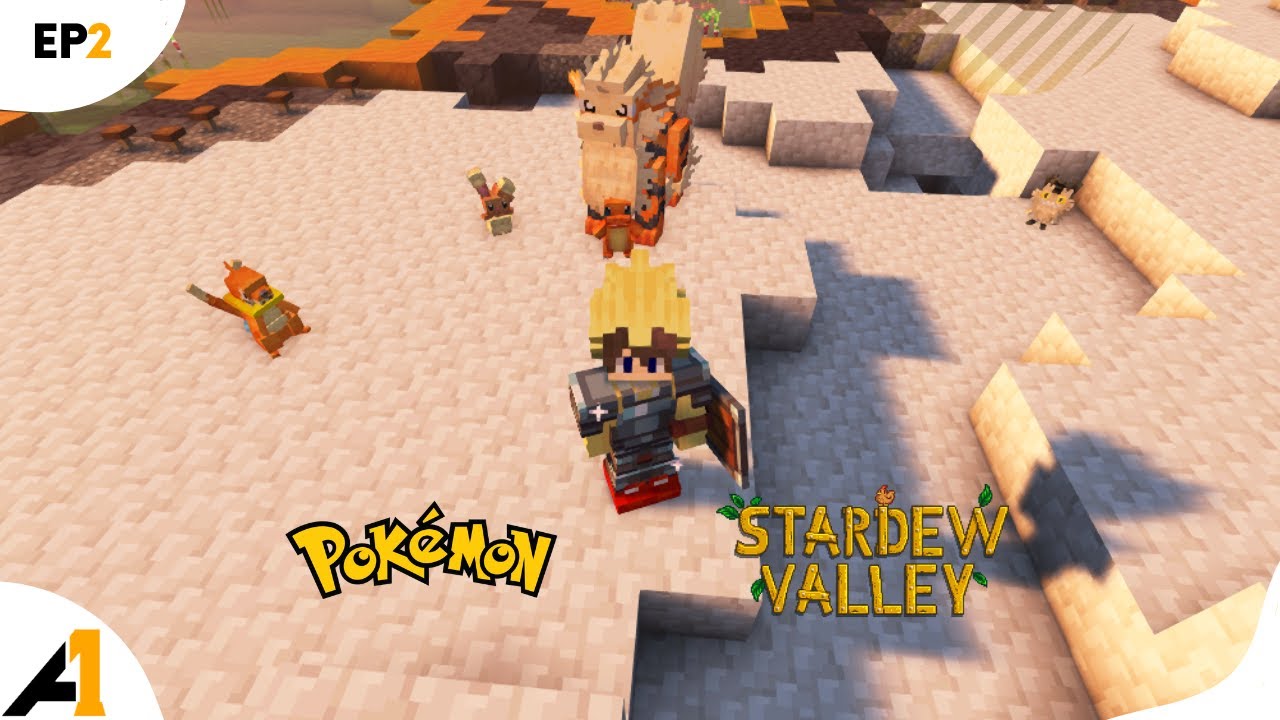 Minecraft mas é POKEMON e STARDEW VALLEY - EP2 (BigChadGuys w/ Cobblemon)