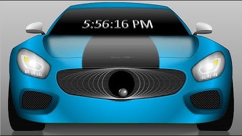 MatsClock 120064 - Free Digital Clock for PowerPoint Presentation Slides