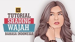 TUTORIAL MEMBUAT SHADING WAJAH DI ADOBE ILLUSTRATOR - Durasi: 23.53. 