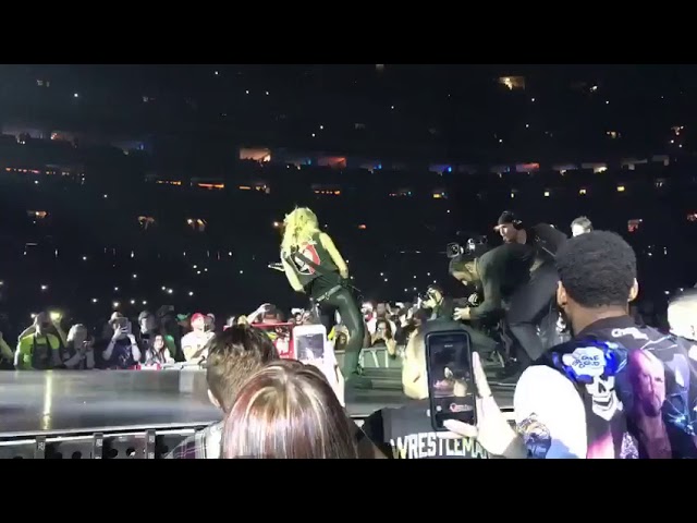 Shinsuke Nakamura Entrance at Wrestlemania