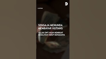 Sengaja Menunda Membayar Hutang