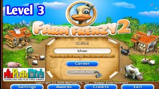 Farm frenzy 2 mission 3 | farm frenzy 2 gameplay |farm frenzy 2 all missions