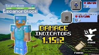 Damage Indicators Mod 1 15 2 Minecraft 1 15 2 Descarga E Instalacion Forge Fabric Youtube