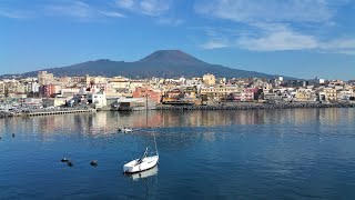 Naples, Vesuvius,Capri Island-Sunset, Neapolitan song