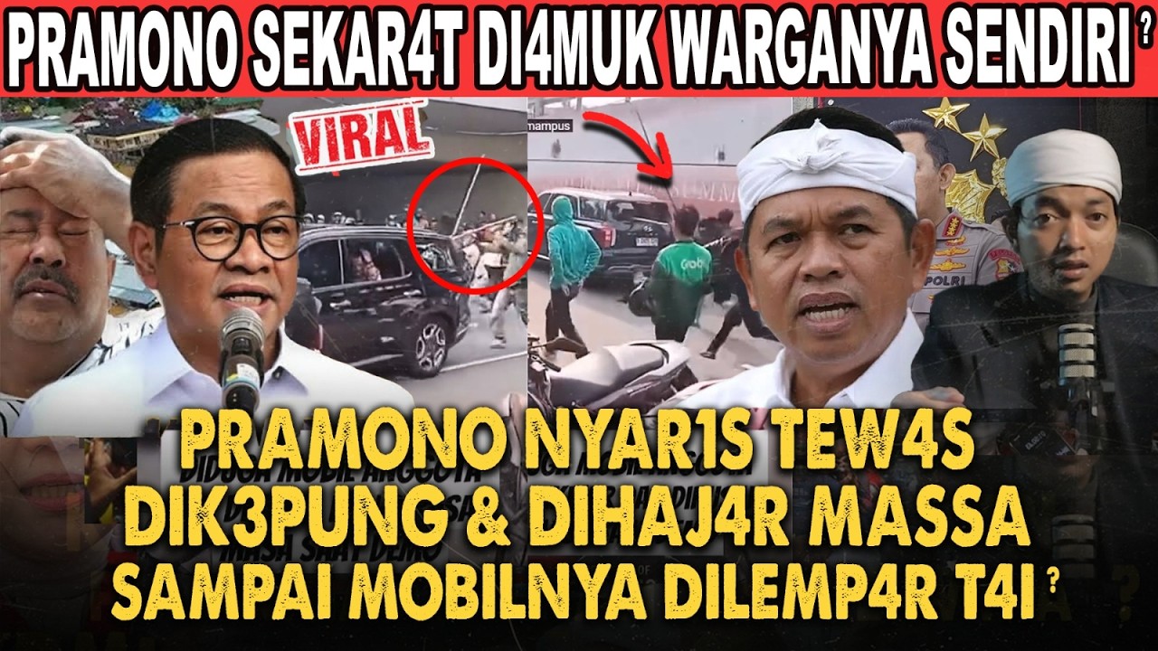 KANG DEDI MULYADI KAGET PRAMONO DIAMUK WARGANYA DI JAKARTA?! KDM SEBUT ITU PEMIMPIN GAGAL?!