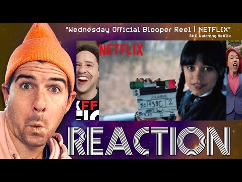 Wednesday Official Blooper Reel | Netflix REACTION