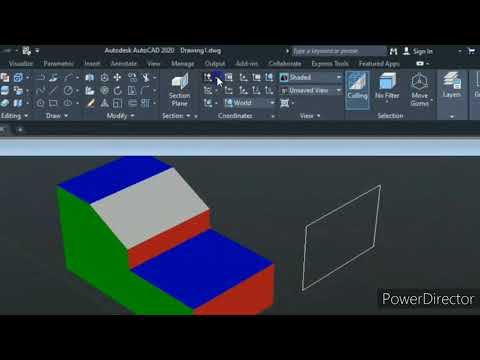 3D Coordinates, AutoCAD