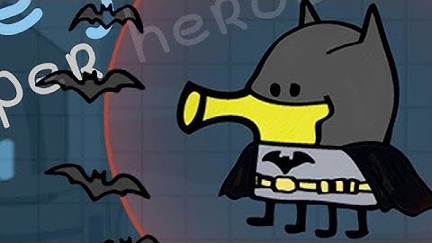 Doodle Jump DC Super Heroes EPISODE 1: Batmat (iPhone Gameplay 1080p 60fps)