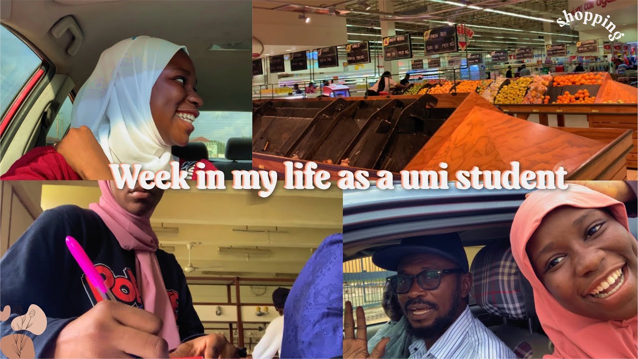 A WEEK IN MY LIFE IN UNI||my dad came🤭shopping, food and more