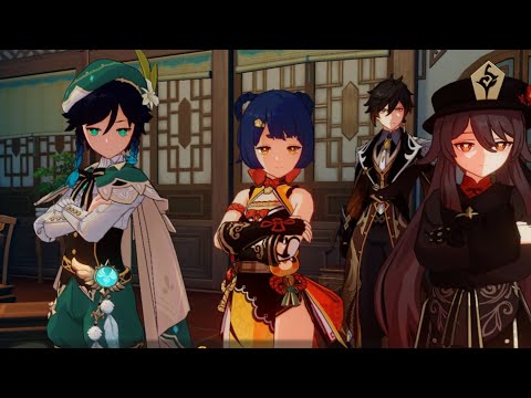 Все диалоги персонажей после эпилога - Праздник Морских фонарей 3.4 (Genshin Impact 3.4)