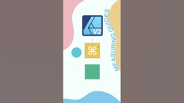Affinity Designer 2 - Measure Guides  #affinitydesigner #affinitydesignertutorial