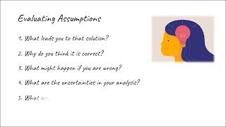 Karissa Peyer: Evaluating Assumptions