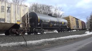 CSX Q438 At Auto 78 West Park NY
