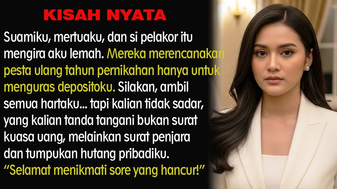 SUAMI DAN MERTUA KERJASAMA DENGAN PELAKOR KURAS DEPOSITOKU, SORENYA MEREKA SYOK KENA JEBAKANKU