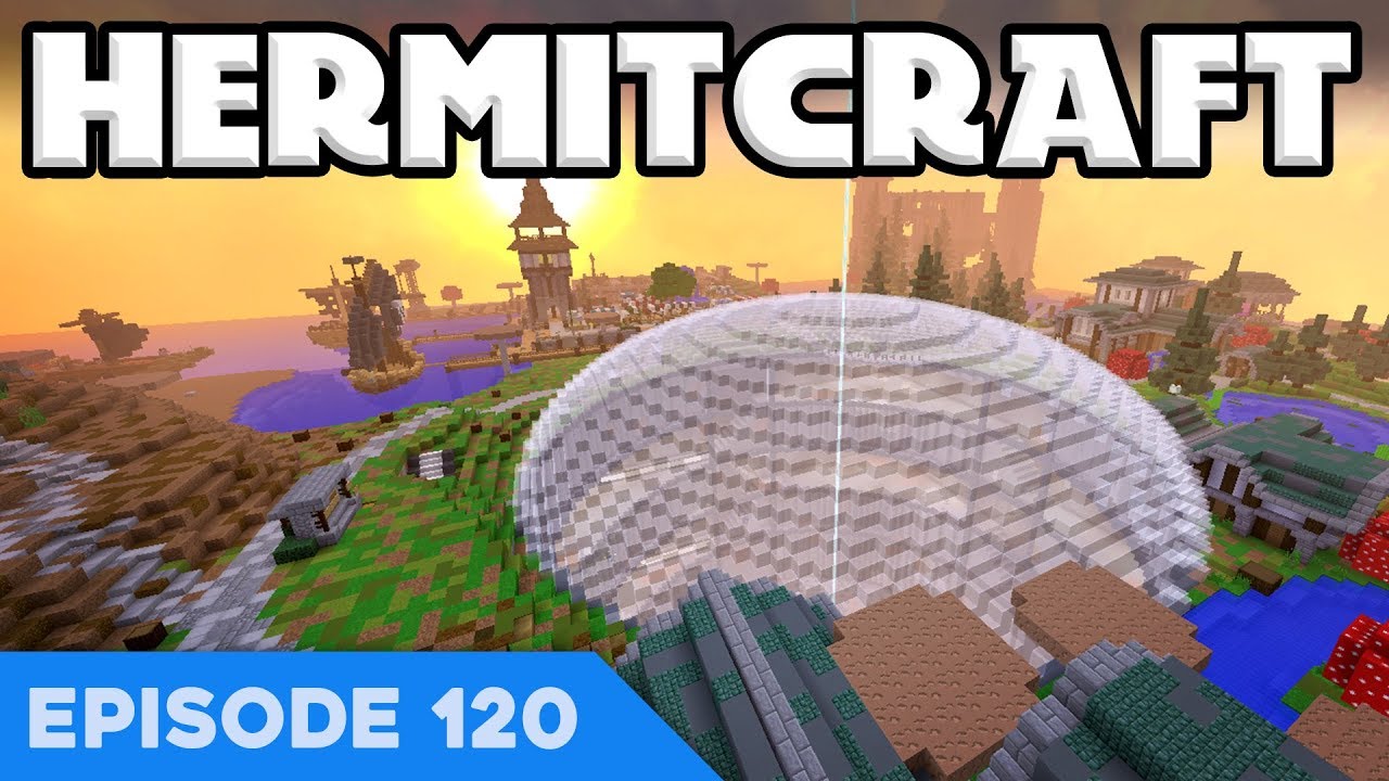 Hermitcraft V 1 Our Gigantic Glass Dome A Minecraft Let S Play Youtube Hermitcraft V 1 Our Gigantic Glass Dome A Minecraft Let S Play Youtube